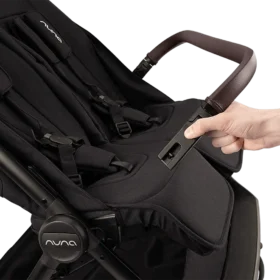 Nuna trvl dubl Side-By-Side stroller – Caviar