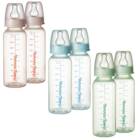 Tommee Tippee Classic Start Narrow Baby Bottles 250ml 2pk