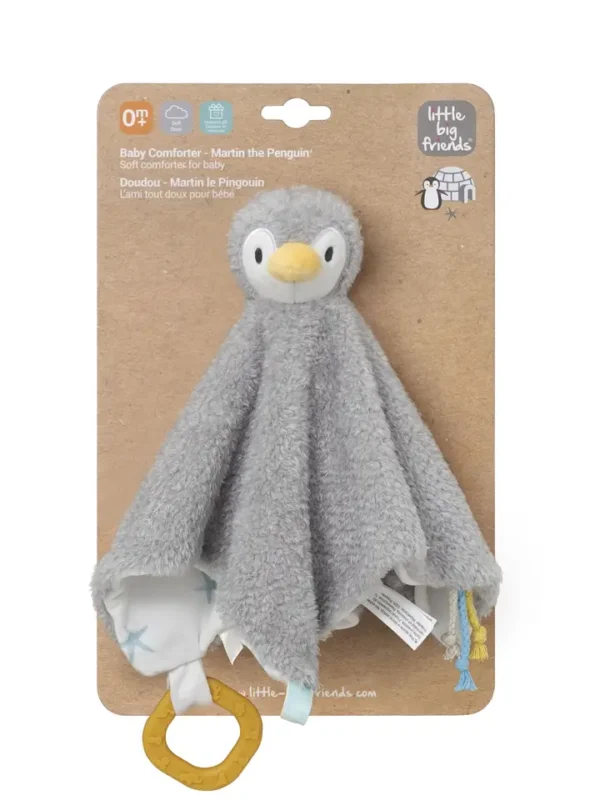 Little Big Friends Martin The Penguin Comforter