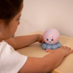 Cloud B Twinkles To Go Octo® Nightlight- Pastel Blue