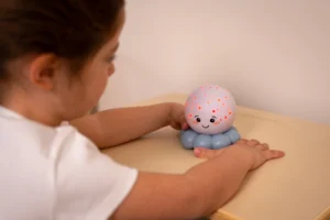 Cloud B Twinkles To Go Octo® Nightlight- Pastel Blue