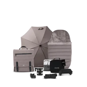 Icandy Peach 7 Pushchair Complete Bundle- Porcini