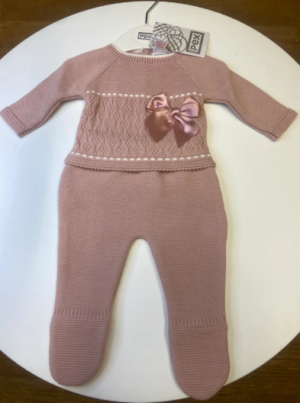 Pex Chloe Outfit- Dusky Pink 6-9m
