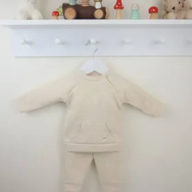 Pex Blue Stanley Suit- Natural- 9-12m