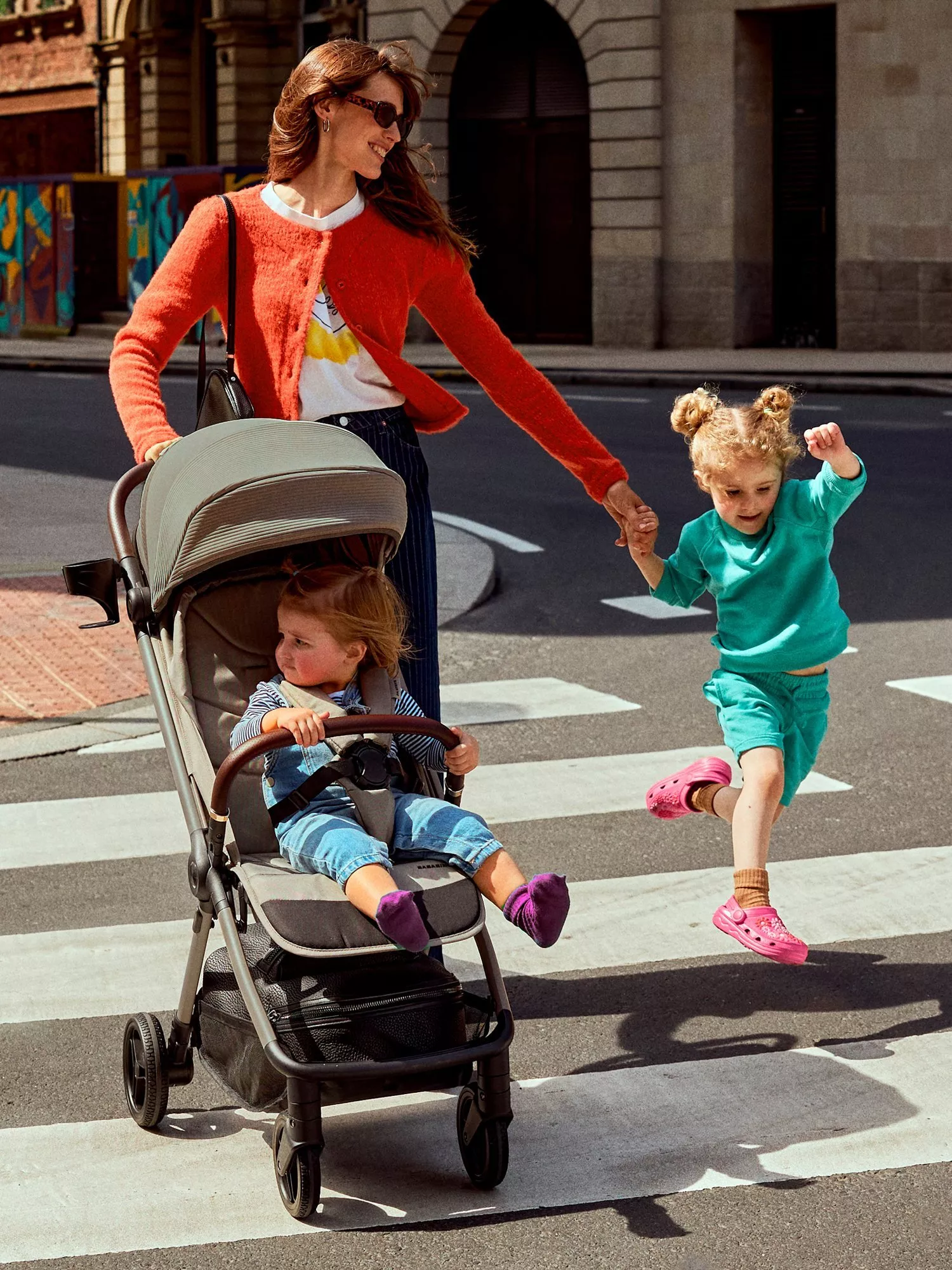 Bababing Auto Fold Compact Stroller - Minky Bababing Auto Fold Compact Stroller - Minky