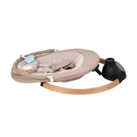 Bababing Hub 2 Electric Baby Swing Chair (Grey/beige)