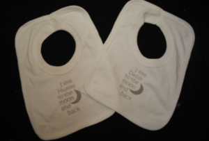 Pop On Bib-I Love Grandma To The Moon And Back (Copy)