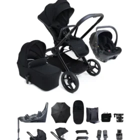 Icandy Core 2 Complete Travel Bundle With Cocoon 360 Car Seat – Black