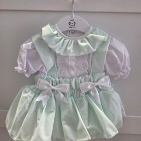 Baby Girls Peplum Dress Set