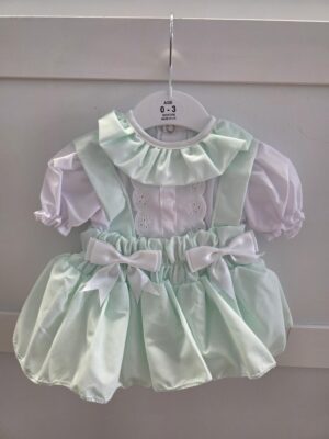 Baby Girls Peplum Dress Set