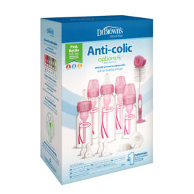 Dr Brown’s Anti-Colic Options+ Narrow Neck Blue Baby Bottle Gift Set (Copy)