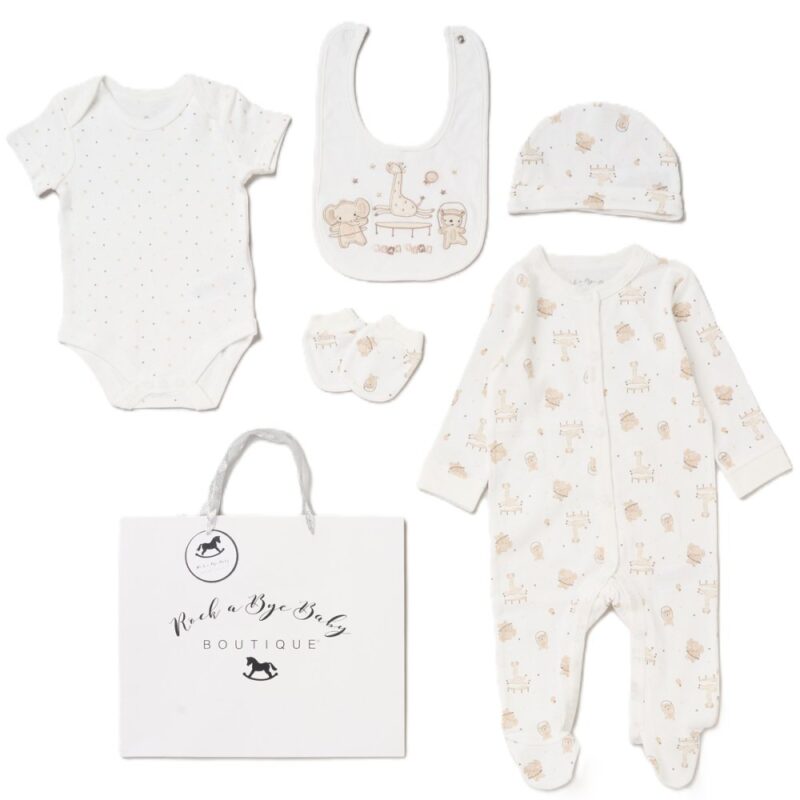 Baby Unisex Play Time 6 Piece Mesh Bag Gift Set