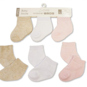 Baby Girls Socks 3-Pack