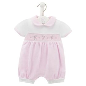 Rabbit Smocked Romper