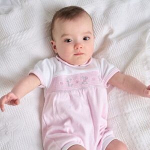 Rabbit Smocked Romper