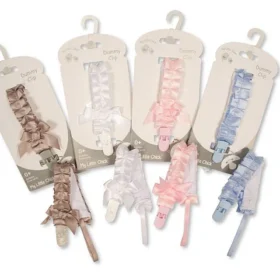 Baby Satin Lace Dummy Clip