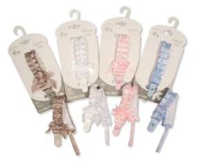 Baby Satin Lace Dummy Clip