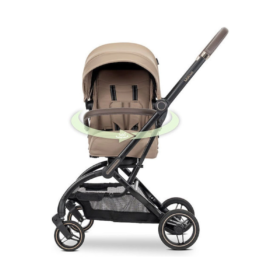 Lorelli Makaya Forward/rearward 360 Rotation Stroller- Beige