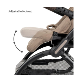 Lorelli Makaya Forward/rearward 360 Rotation Stroller- Beige