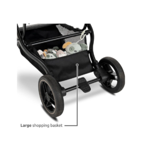 Lorelli Makaya Forward/rearward 360 Rotation Stroller- Black