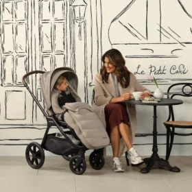 Nuna Mixx Next Pushchair Bundle With Arra Flex Car Seat & Base – Cosmopolitan