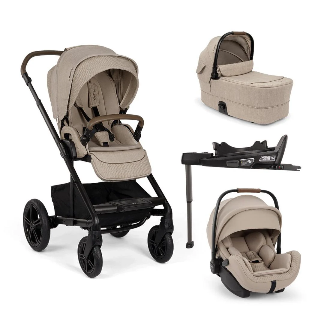 Nuna Mixx Next Pushchair Bundle With Arra Flex Car Seat & Base - Cosmopolitan Nuna Mixx Next Pushchair Bundle With Arra Flex Car Seat & Base - Cosmopolitan