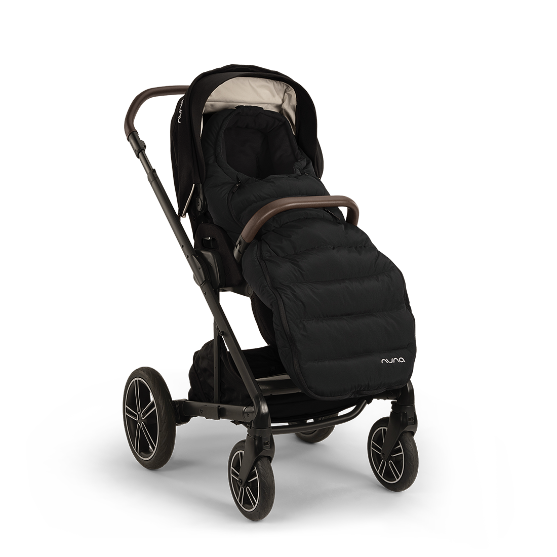 Nuna Winter Stroller Set (Merino Wool Caviar Nuna Winter Stroller Set (Merino Wool Caviar