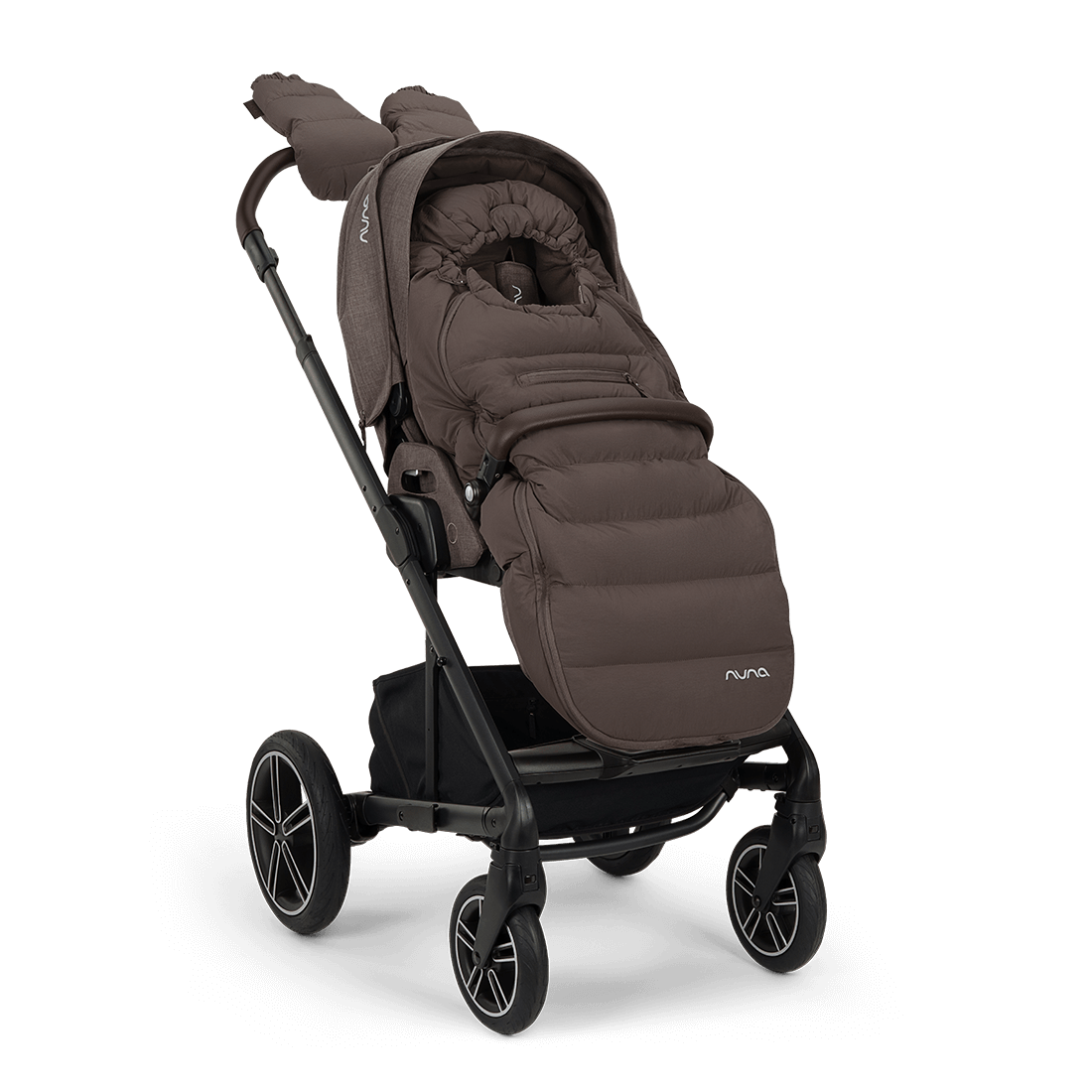 Nuna Winter Stroller Set (Merino Wool) Chesnut Nuna Winter Stroller Set (Merino Wool) Chesnut