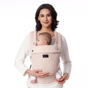 Momcozy Purehug Baby Carrier - Ergonomic Cozy & Lightweight- Mesh- Black (Copy)