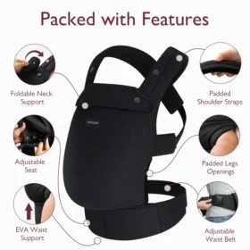 Momcozy Purehug Baby Carrier – Ergonomic Cozy & Lightweight