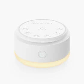 Momcozy Baby Sound Machine – Long Battery Life (Warm Light)