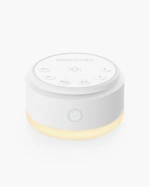 Momcozy Baby Sound Machine - Long Battery Life (Warm Light)