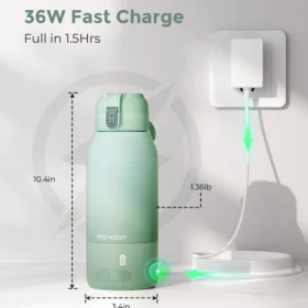 Momcozy Superfast Portable Baby Bottle Warmer For Travel