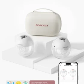 Momcozy M5 Smart Wearable Breast Pump – Upgraded With App Control