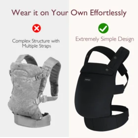 Momcozy Purehug Baby Carrier – Ergonomic Cozy & Lightweight