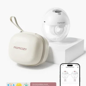 Momcozy M5 Smart Wearable Breast Pump – Upgraded With App Control