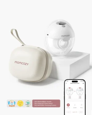 Momcozy M5 Smart Wearable Breast Pump – Upgraded With App Control