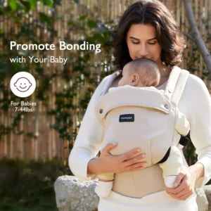 Momcozy Purehug Baby Carrier - Ergonomic Cozy & Lightweight- Black (Copy)