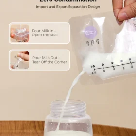 Momcosy Breastmilk Storage Bags 50pcs