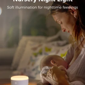 Momcozy Baby Sound Machine – Long Battery Life (Warm Light)