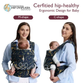Momcozy Purehug Baby Carrier – Ergonomic Cozy & Lightweight- Starry Night