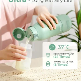 Momcozy Superfast Portable Baby Bottle Warmer For Travel