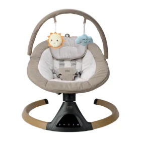 Bababing 18pc Raffi Mk11 Home & Travel System, Home & Feeding Bundle With Spin Car Seat & Base- Minky