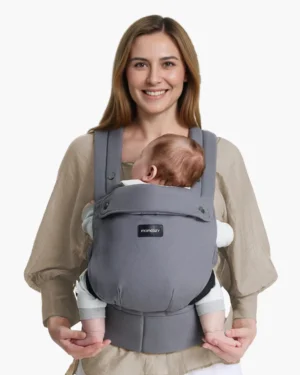 Momcozy Purehug Baby Carrier - Ergonomic Cozy & Lightweight- Grey