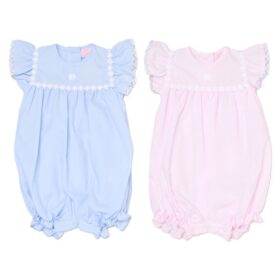 Baby Girls Romper With Embroidery