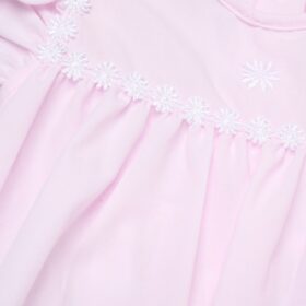 Baby Girls Romper With Embroidery