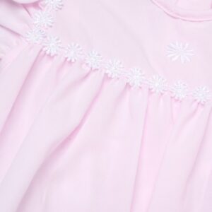 Baby Girls Romper With Embroidery