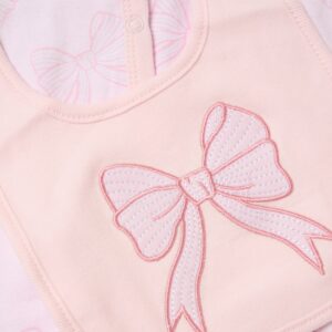 Baby Girls Bows 6 Piece Mesh Bag Gift Set
