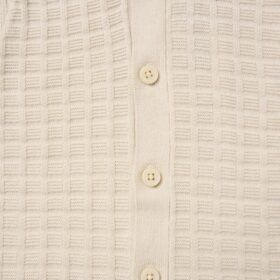 Baby Boys Beige Knitted Romper