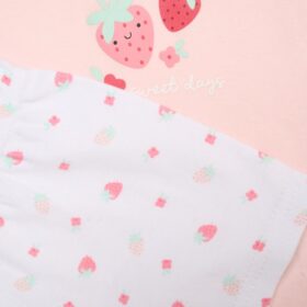 Baby Girls Strawberry Set & Plush Toy